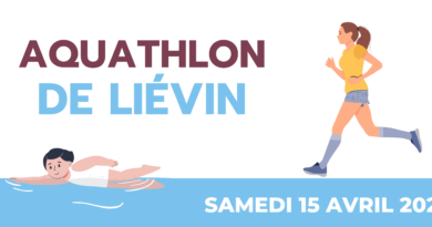 Rendez-vous le samedi 15 avril 2023 pour l’Aquathlon de Liévin !